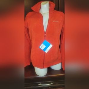 Red woman's Columbia fleece
